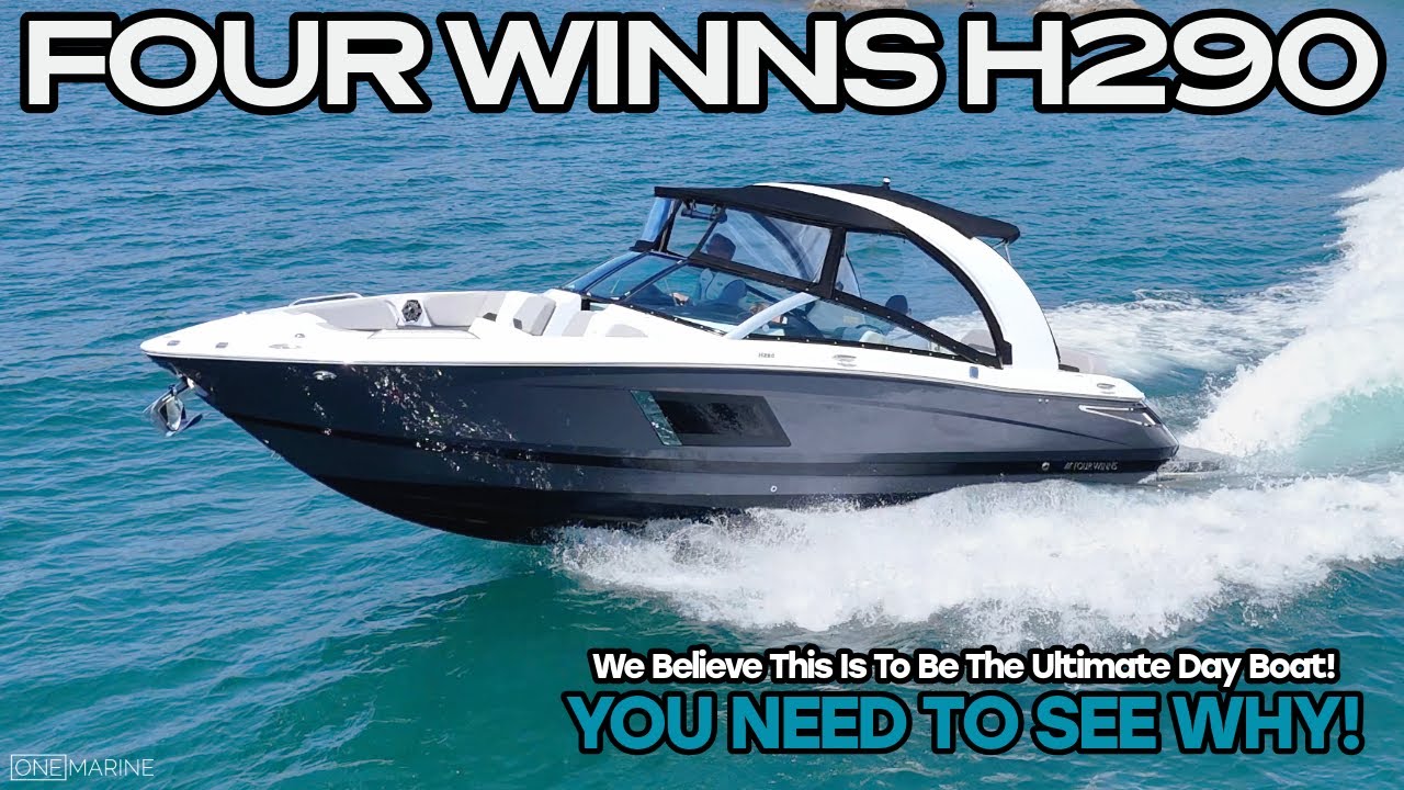 THE ULTIMATE DAY BOAT! PRACTICALLY NEW & LOADED WITH UPGRADES! - FOUR WINNS H290 FOR SALE!