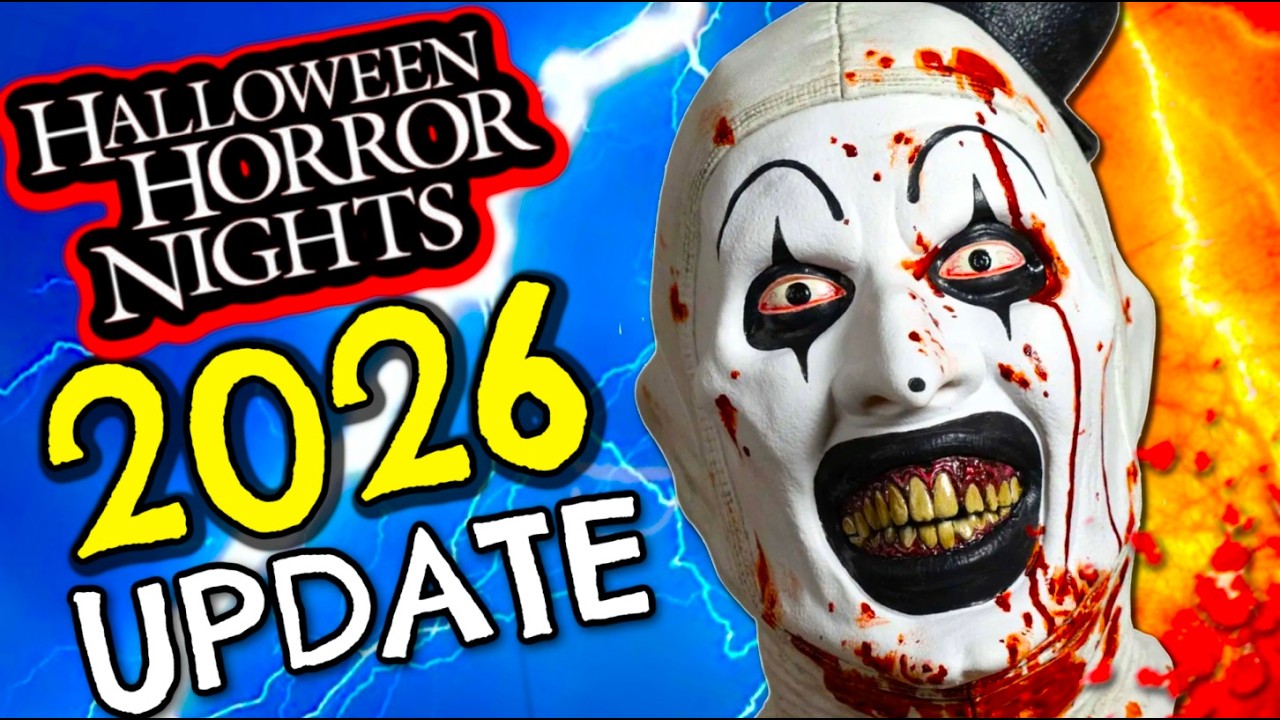 Halloween Horror Nights 2026 MASSIVE HOUSE FACADE UPDATES | HHN 35