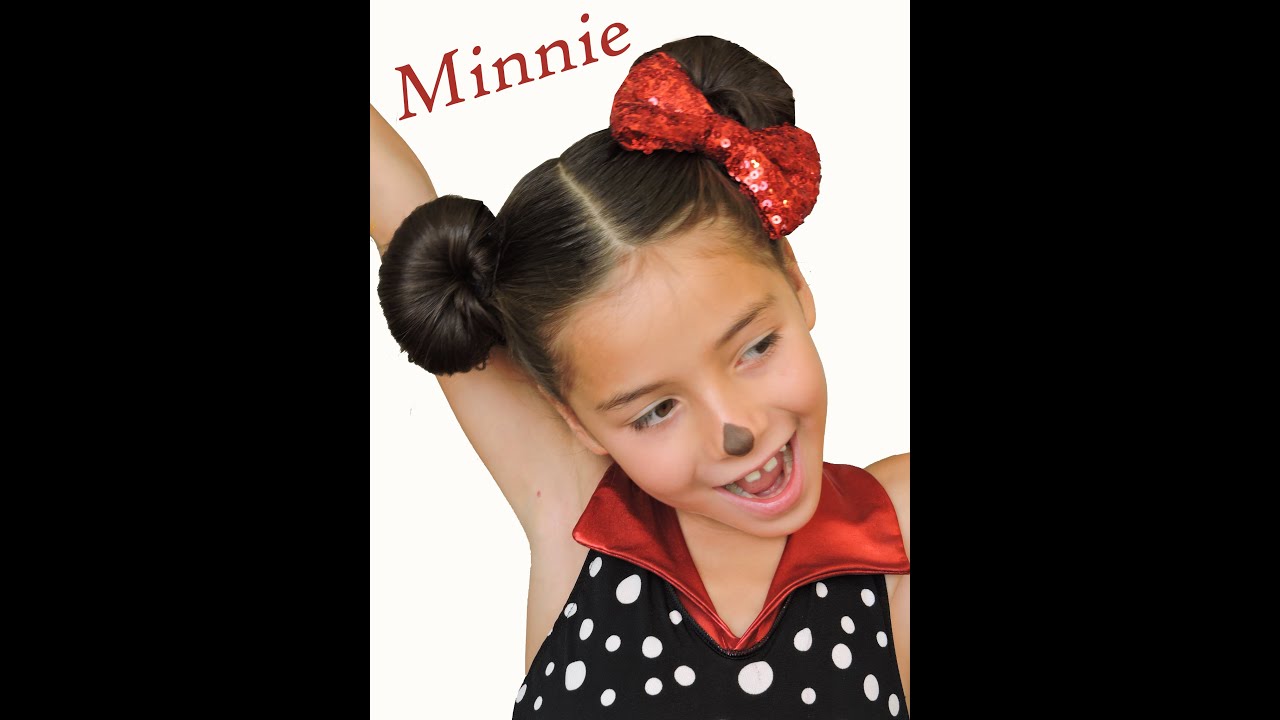 Peinado Orejitas de Minnie Mouse - Minnie mouse ears hairdo - Disney