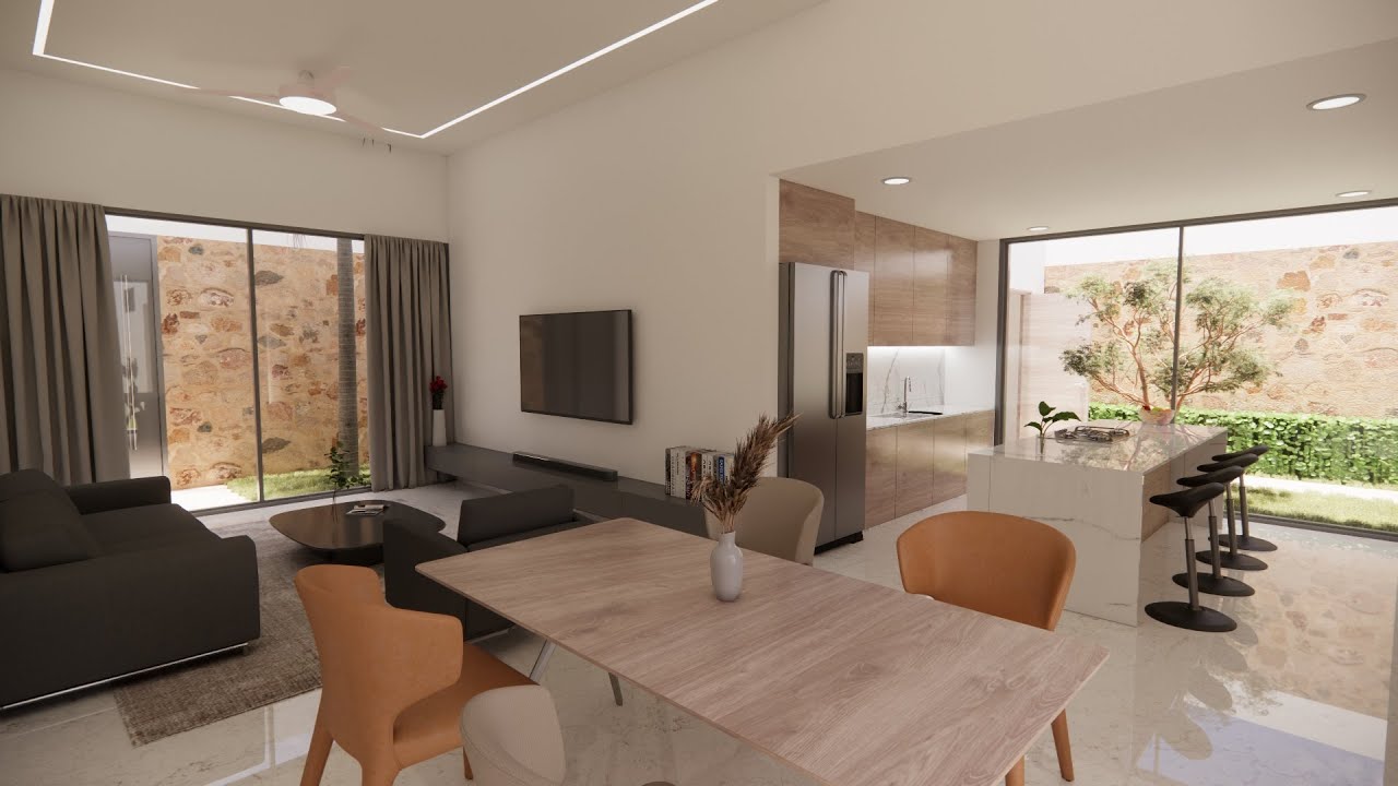 CASA DE UNA PLANTA IDEAL para el FUTURO l Perfecta Para Adultos Mayores