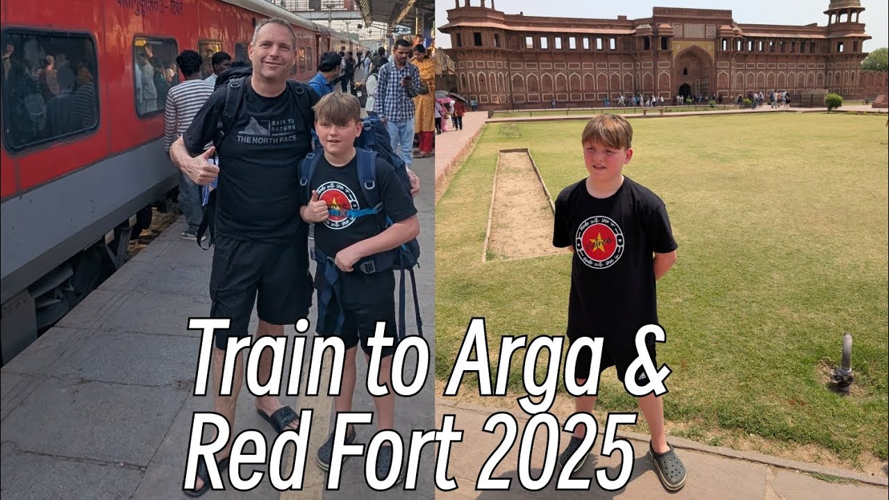 Delhi to Agra Train plus a full tour of the Red Fort Arga April 2025