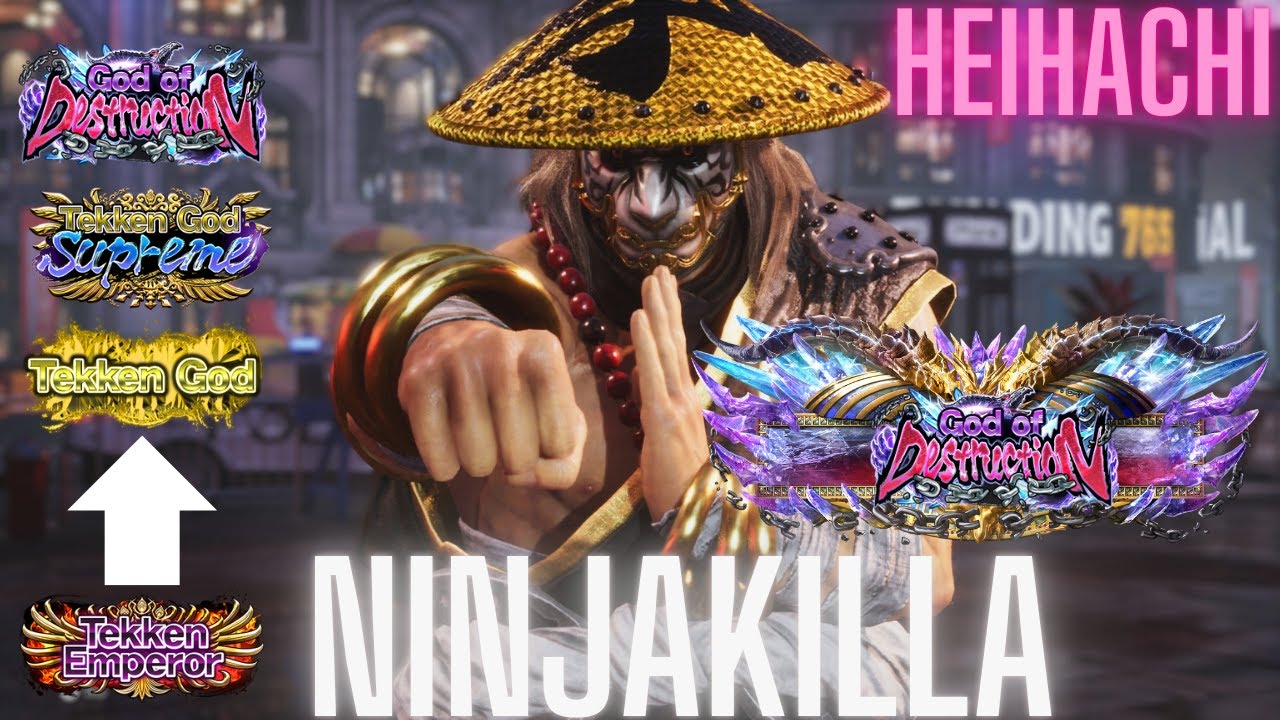 Tekken 8 | NinjaKilla (Heihachi) Tekken Emperor To G.O.D Ranked Play