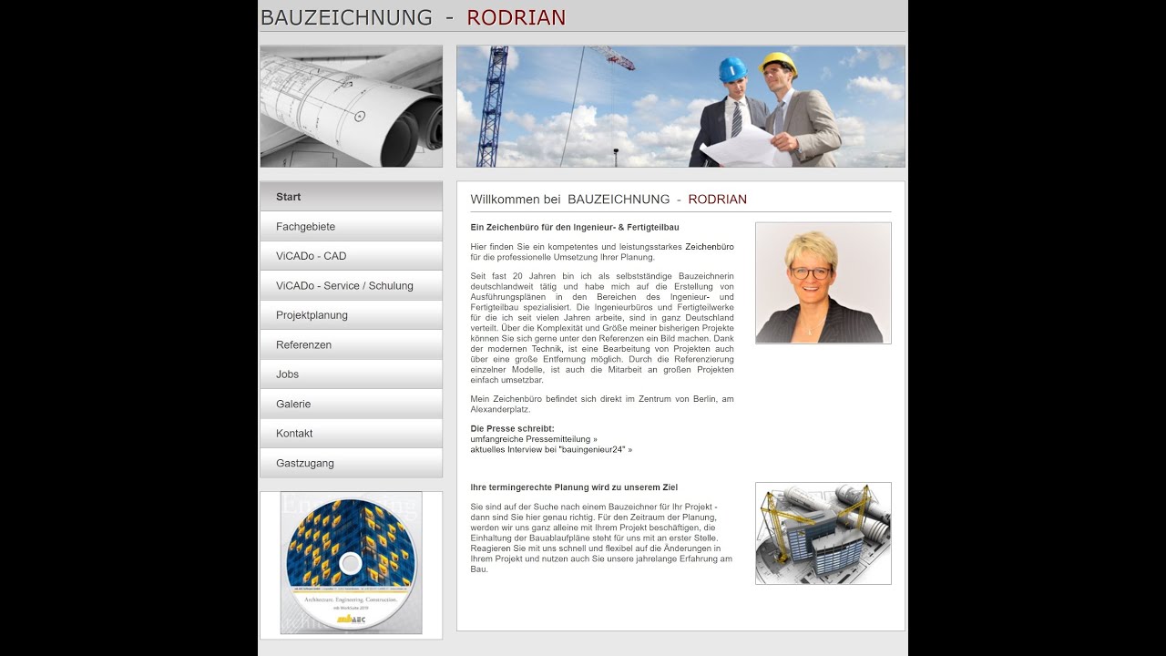 mein Zeichenbüro Rodrian im Internet finden