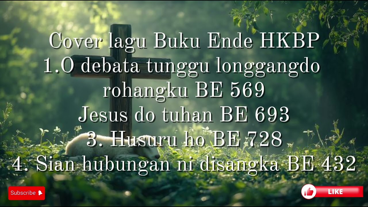 Cover lagu buku Ende HKBP part 5