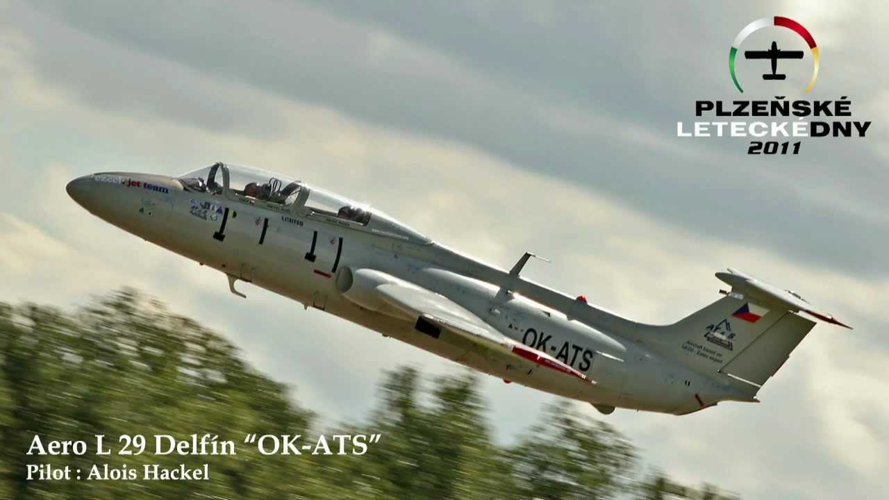 CzechJetTeam L-29 OK-ATS Letecký den v Plzni Líních 2011