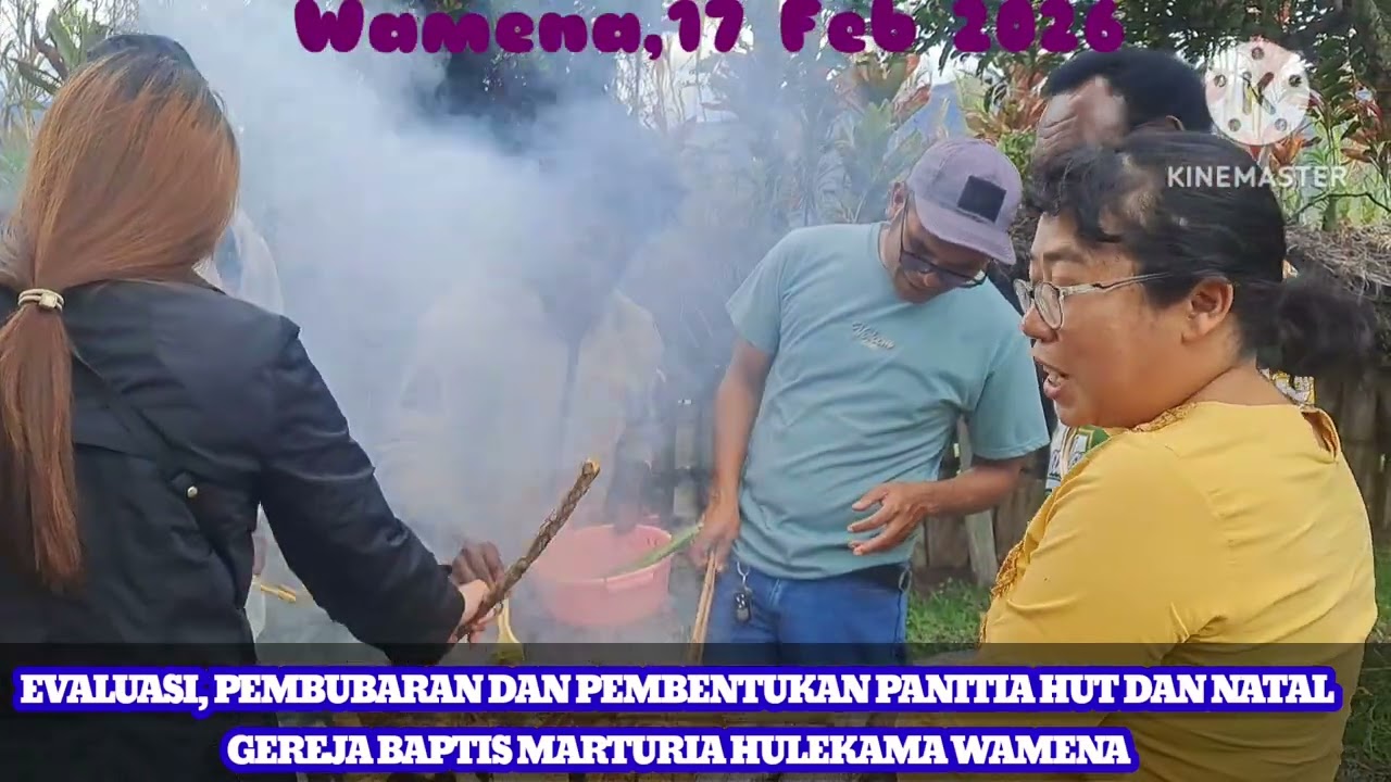 Evaluasi,Pembubaran dan Pembentukan  Panitia HUT dan Panitia Natal Gereja BAPTIS  MARTURIA Hulekama