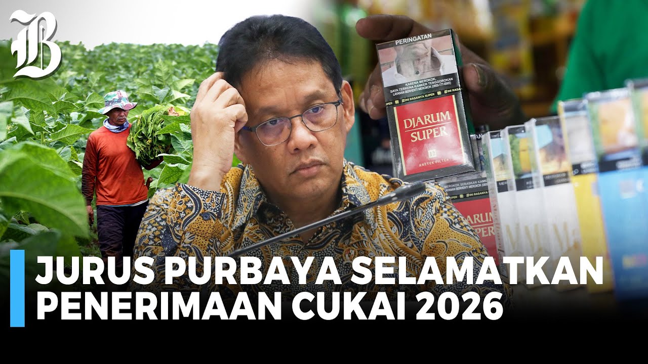 Penerimaan Cukai Anjlok, Purbaya Bakal ‘Legalisasi’ Rokok Ilegal