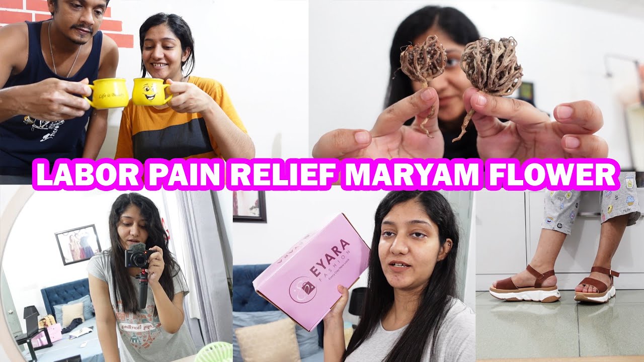 Maryam ka Phool for Labor Pain 🌹 International Shopping Unboxing | SADIA RIND
