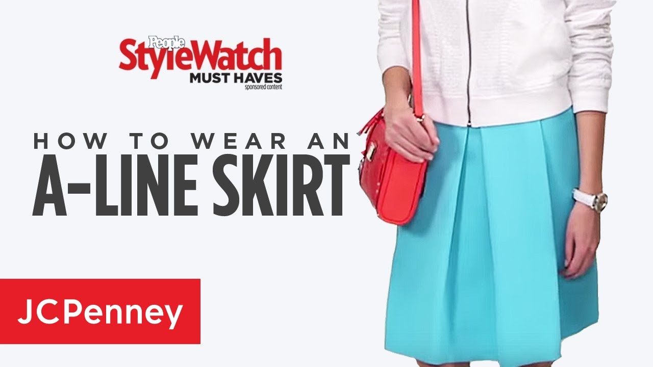 How to Style A-Line Skirts | Skirt Styles from JCPenney
