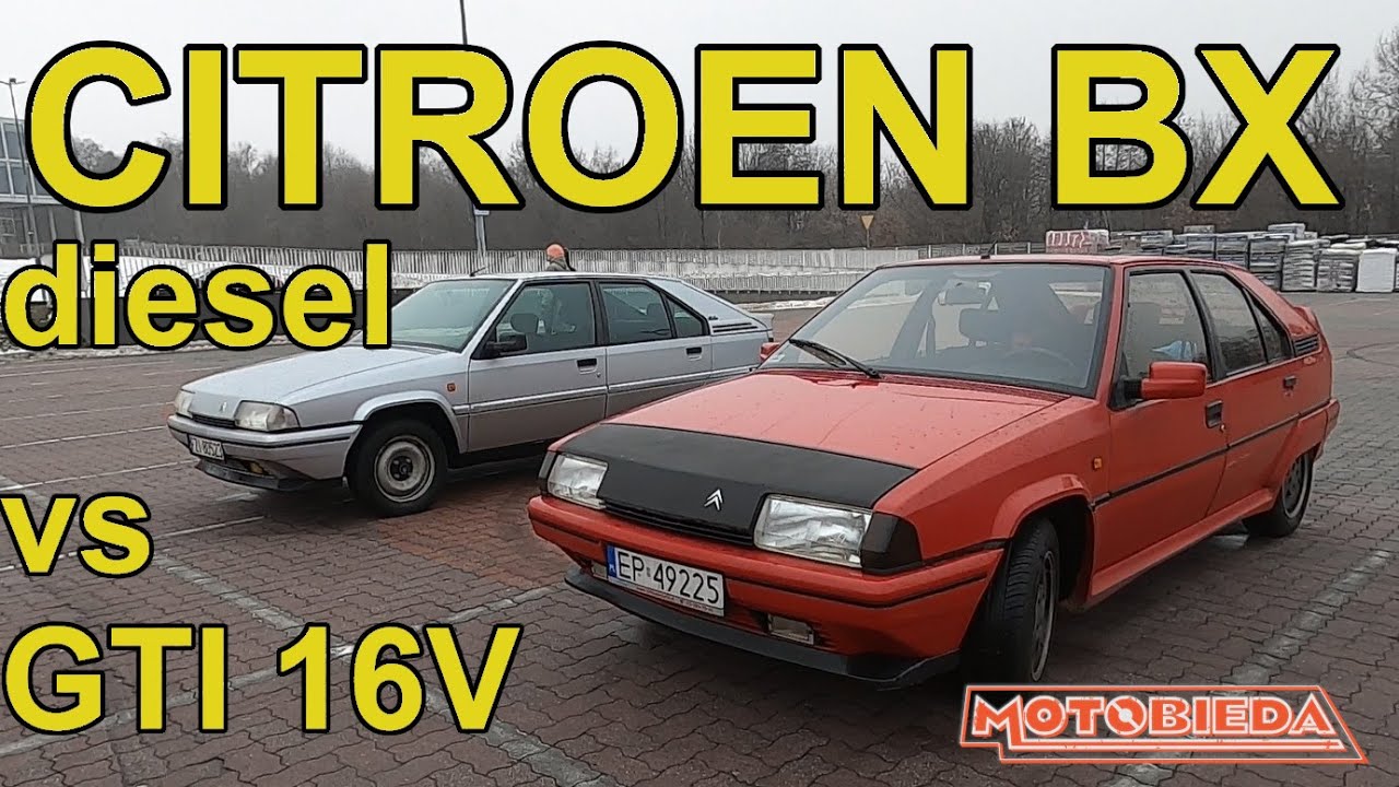 Citroen BX: GTI 16v kontra turbodiesel - MotoBieda