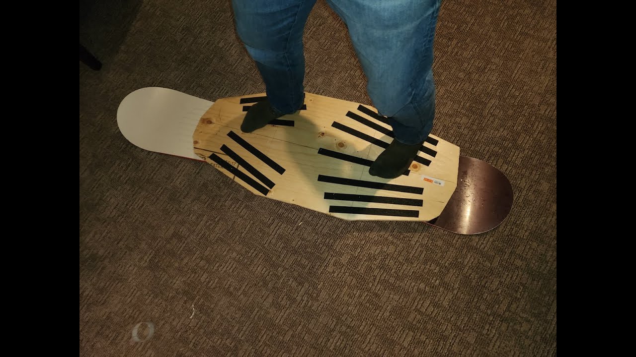 DIY Snow Skate for Wind Wing or Kite