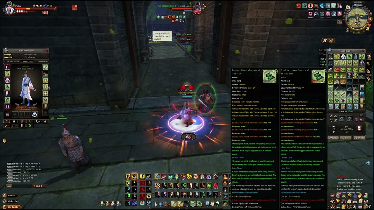 Age of Wushu    OphiotardP2W vs F2P WuDao