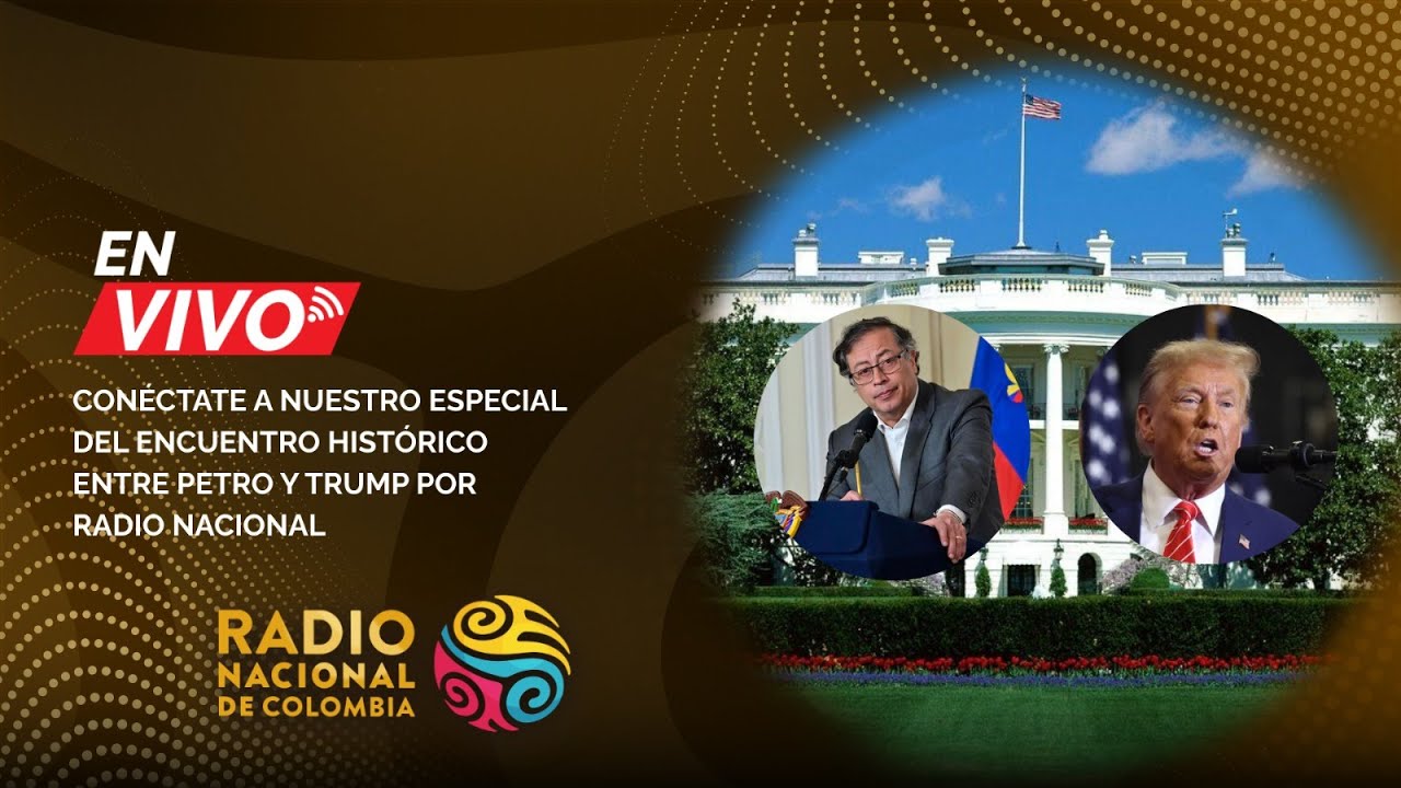 Sigue el minuto a minuto del histórico encuentro entre el presidente Petro y Donald Trump