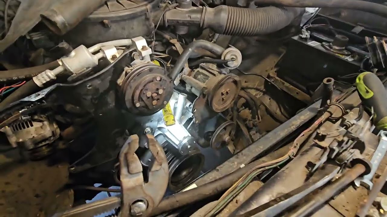 1989 Dodge D100 Water Pump Installation