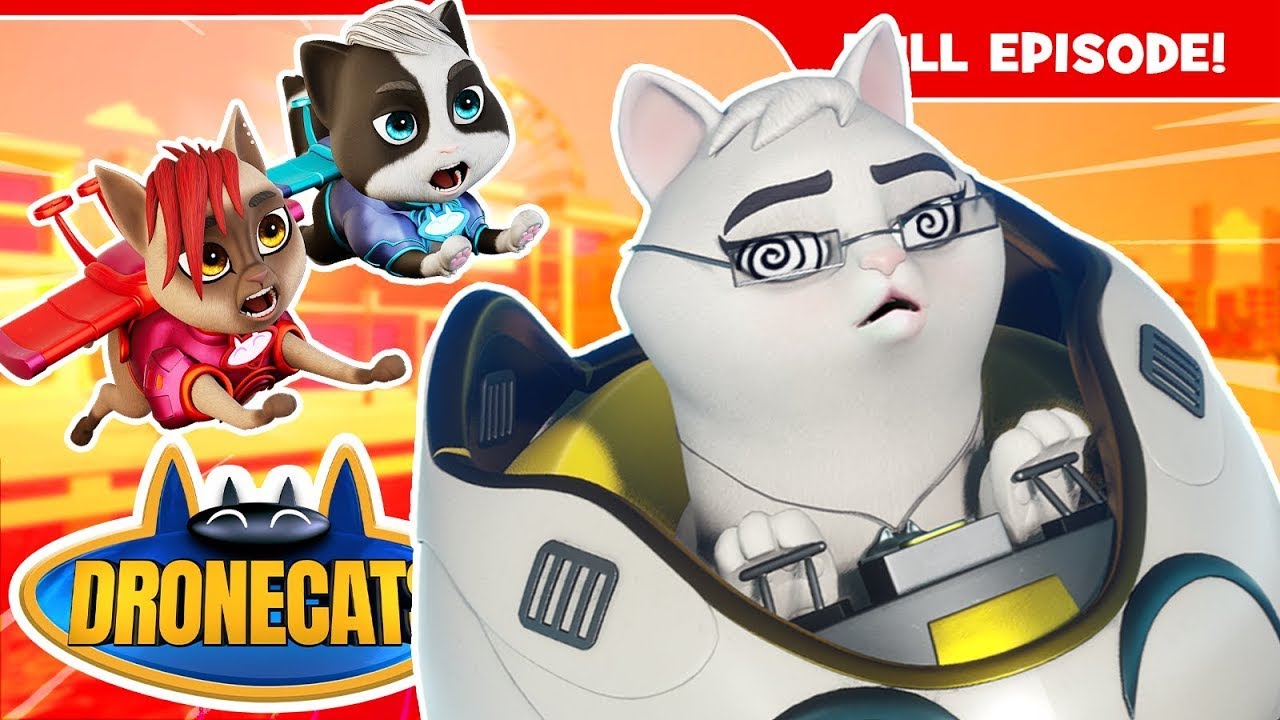 DRONECATS!: MIND GAMES 😵‍💫🌀 | Superhero Cartoon | Mission 14