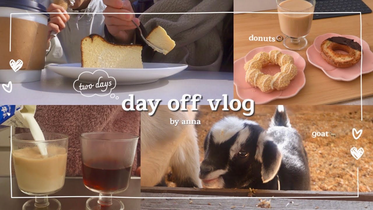 【day off vlog】無理しないでゆっくり過ごした社会人夫婦の休日❄️|恵方巻き|ミスド|ルーラルカプリ農場|