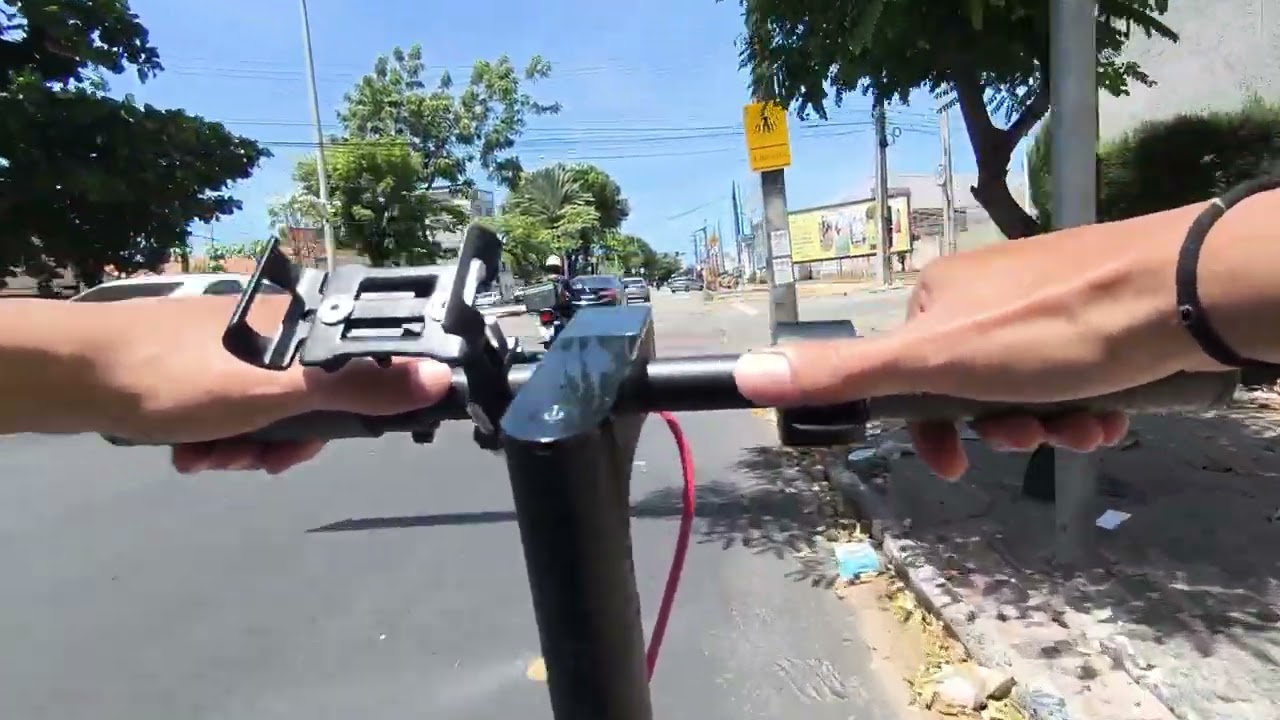 Primeiro Rolê de patinete Foston S09 Pro
