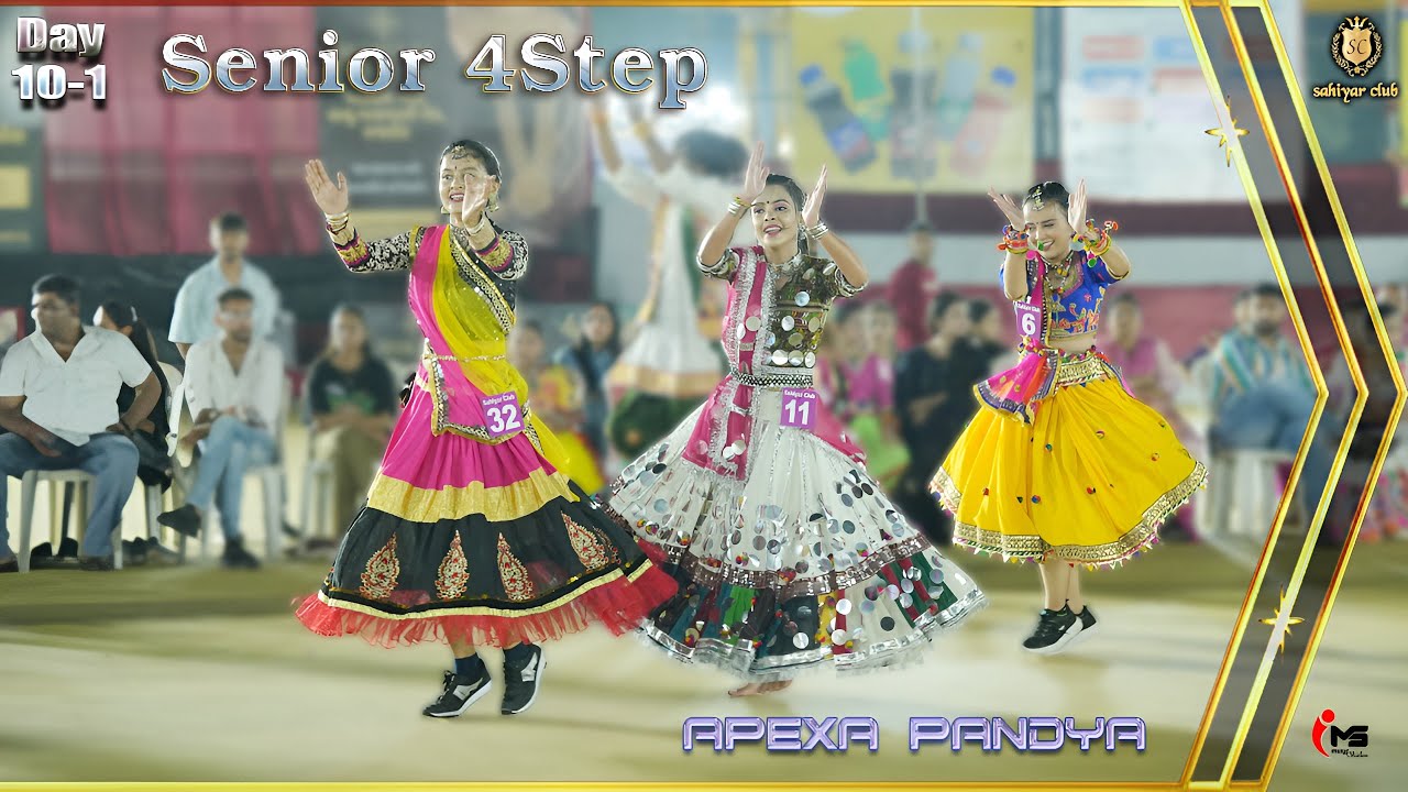 Mega Finale DAY 10-1 | Apexa Pandya | senior 4step