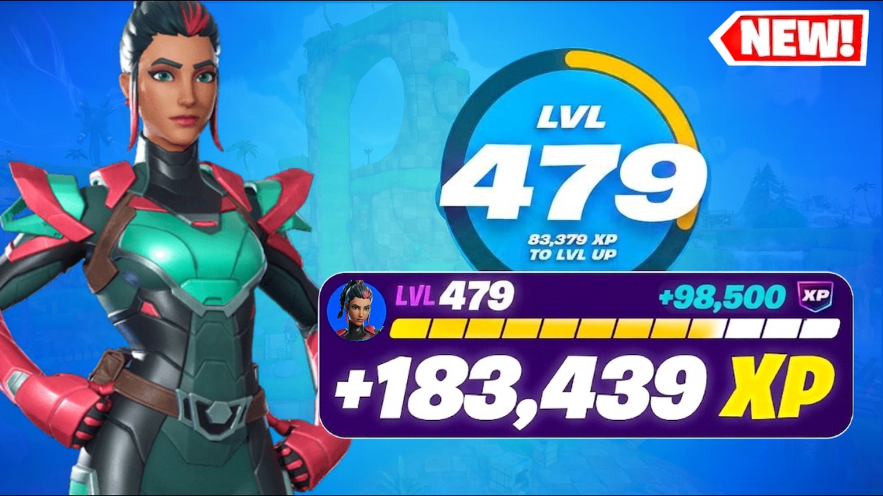 NEW *BEST* AFK NO TIMER Fortnite XP MAP How To LEVEL UP FAST in CHAPTER 7 SEASON 4 (Max Battle Pass)