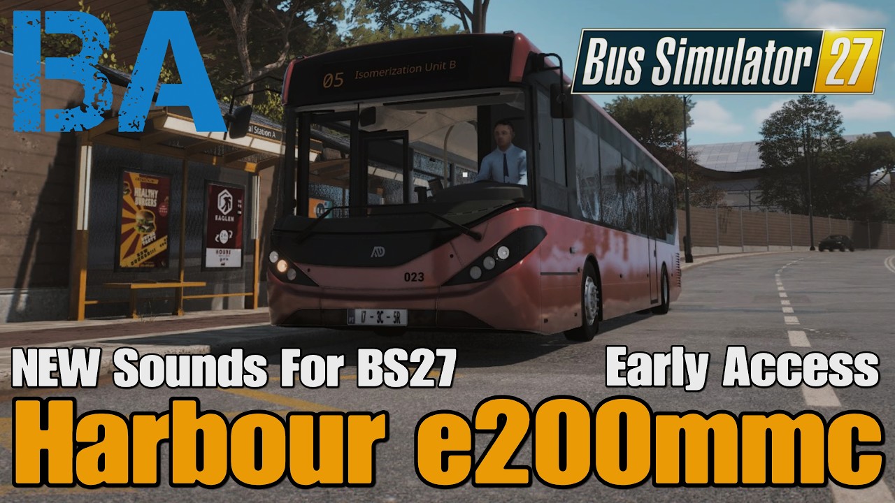 ENVIRO 200 В ПОРТУ &mdash; BUS SIMULATOR 27 &mdash; РАННИЙ ДОСТУП