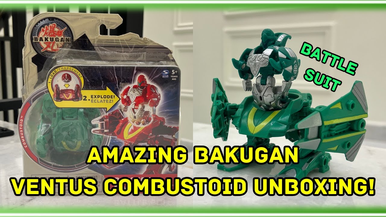 AMAZING BAKUGAN VENTUS COMBUSTOID UNBOXING!