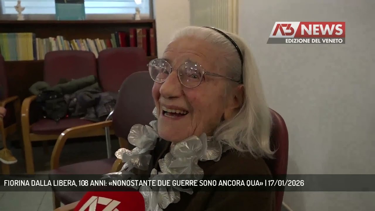 FIORINA DALLA LIBERA, 108 ANNI: «NONOSTANTE DUE GUERRE SONO ANCORA QUA» | 17/01/2026