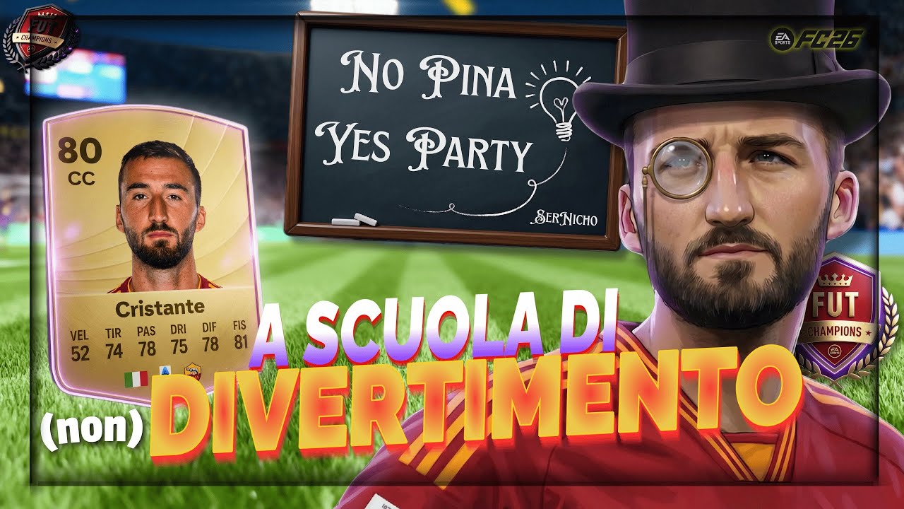 Come divertirsi su FC26 😂 - Weekend League con CRISTANTE (ATT)😱