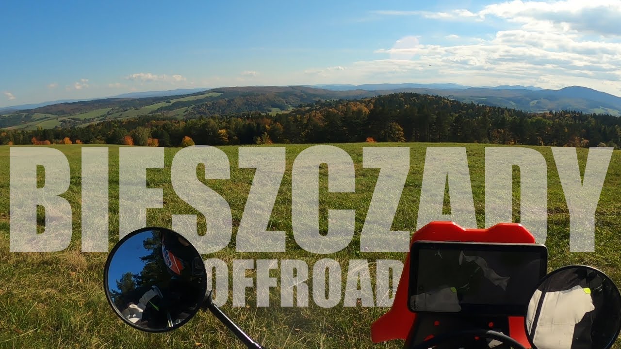 Jesień 2022 w Bieszczadach. 1 dzień spotkania Honda CRF250/300l z bazą w MotoFloydoo.