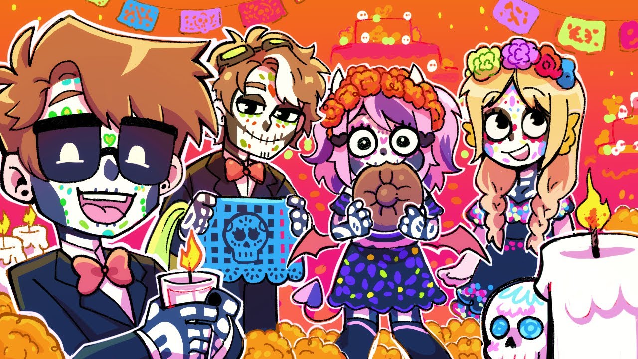 Slimecicle Celebrates Dia De Los Muertos on the QSMP