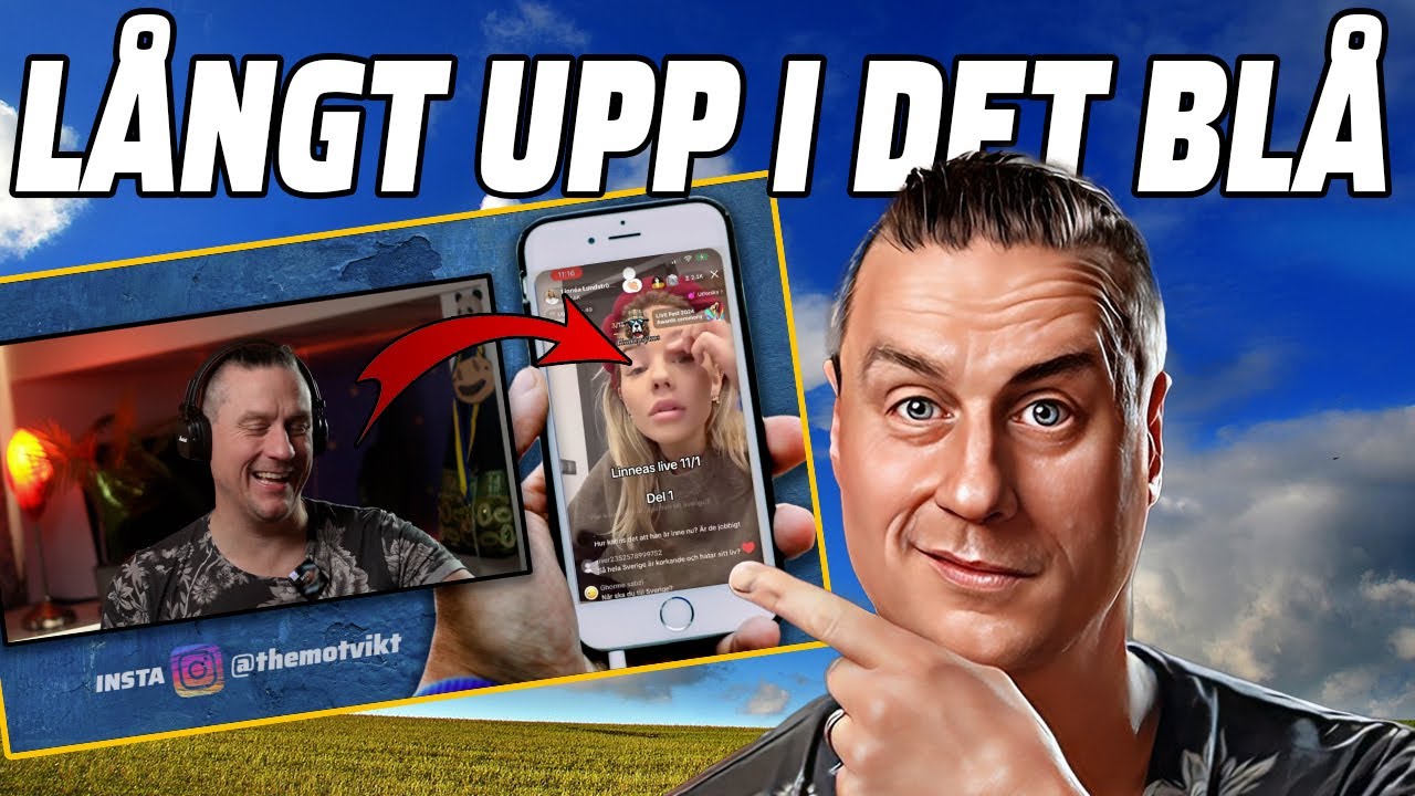 Reagerar p&aring; Linn&eacute;as TikTok-live (Del 1/2) (Chrippa & Linn&eacute;a)