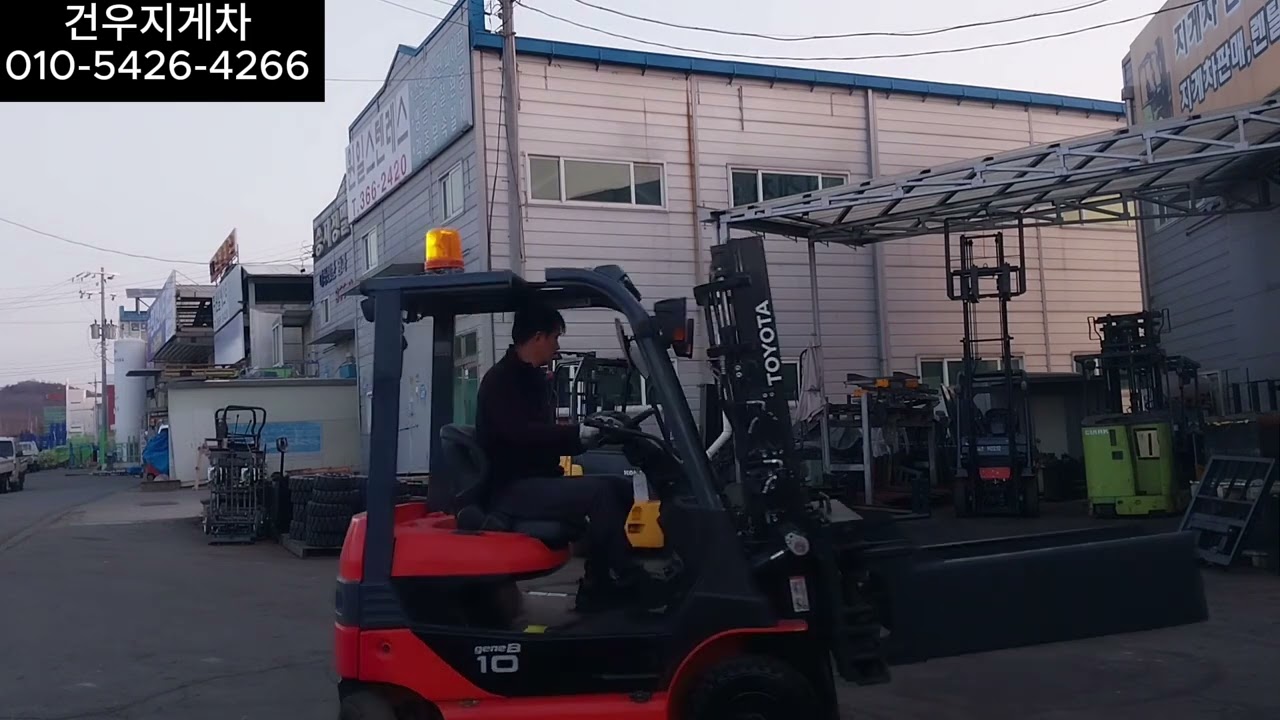 8FB10 도요타 1.0톤 전동지게차 2020년식