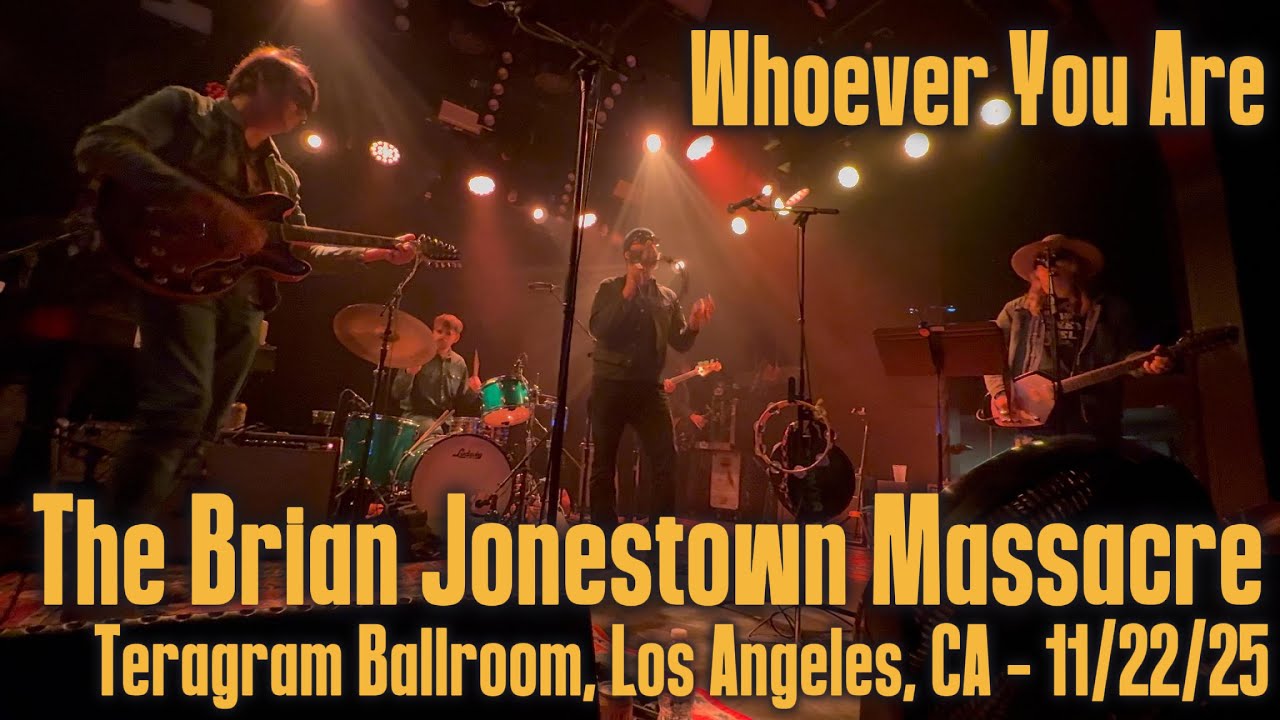 The Brian Jonestown Massacre - Whoever You Are - Teragram Ballroom, Los Angeles, CA - 11/22/25