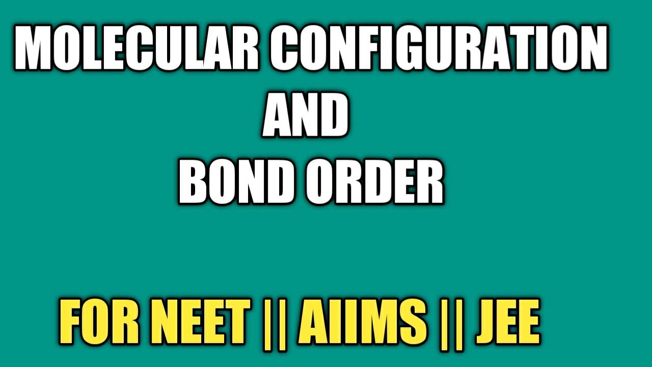 Molecular orbital enery level configuration|| how to calculate BOND ORDER || BOND LENGTH