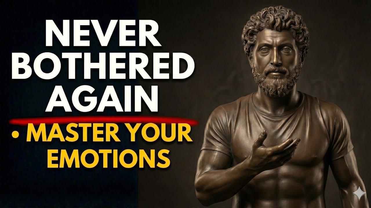 MASTER THIS and NOBODY Can Make You ANGRY Again  STOICISM Marcus Aurelius • Seneca • Epictetus