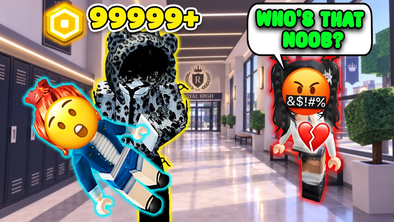 🍓Богатый парень моей обидчицы тайно выбрал меня🍓#roblox #историяroblox