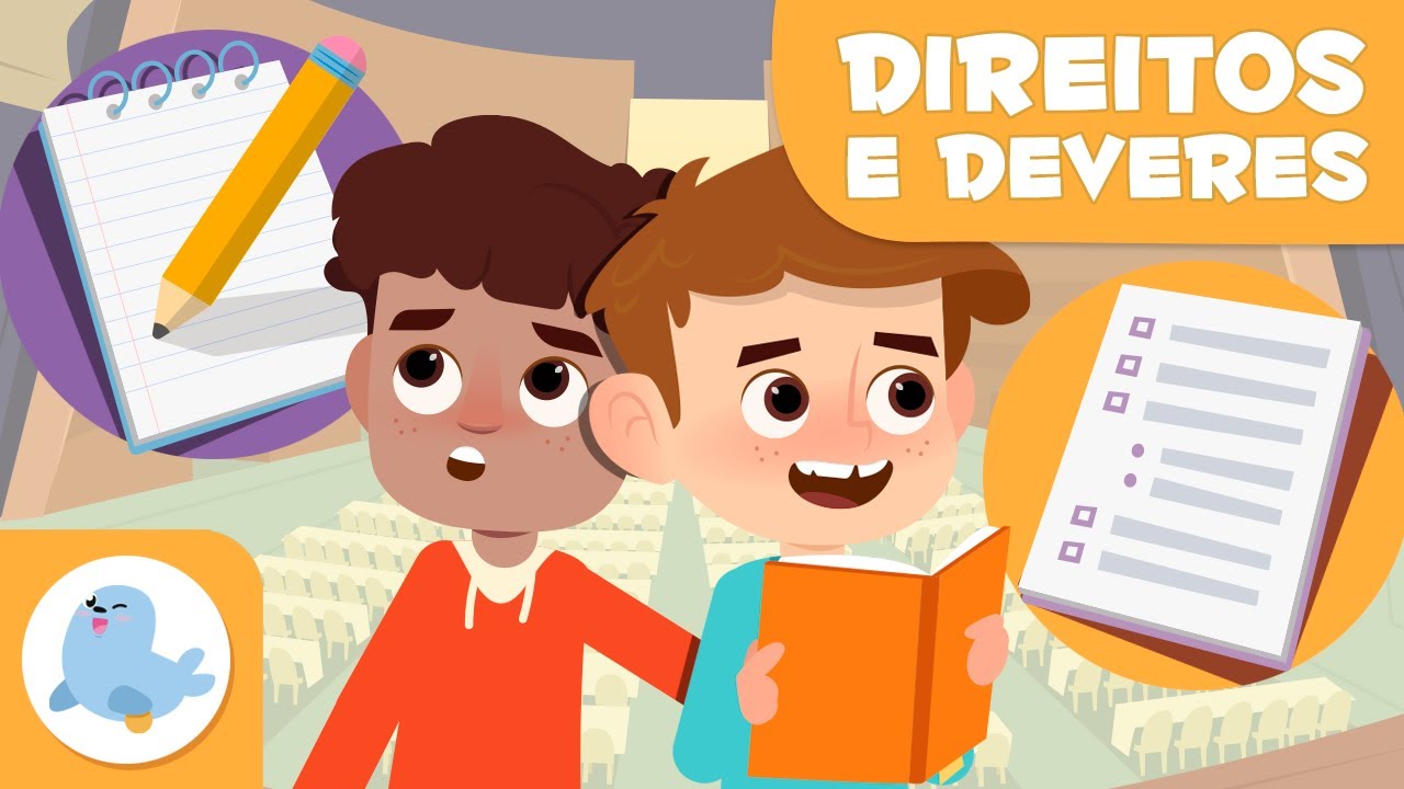 DIREITOS e DEVERES das crianças 👧🏻👦🏻📖 Smile and Learn