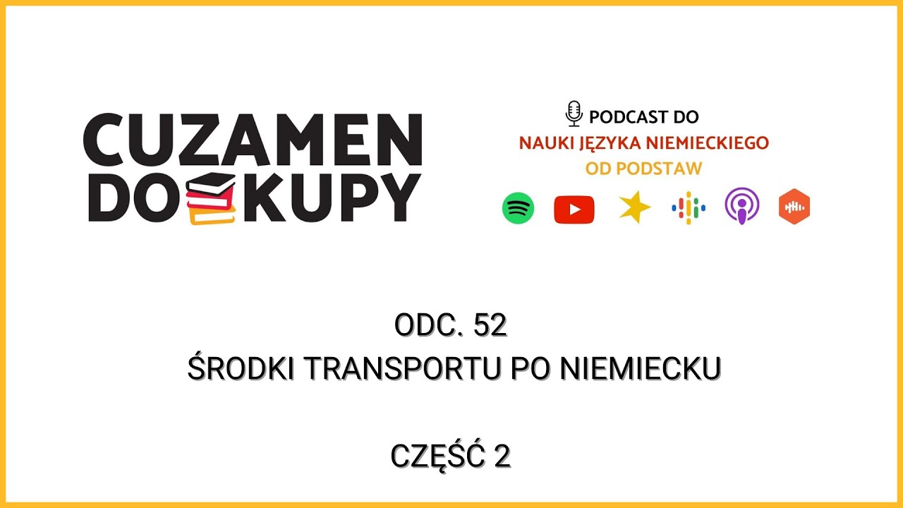 odc. 52 - Środki transportu po niemiecku cz.2