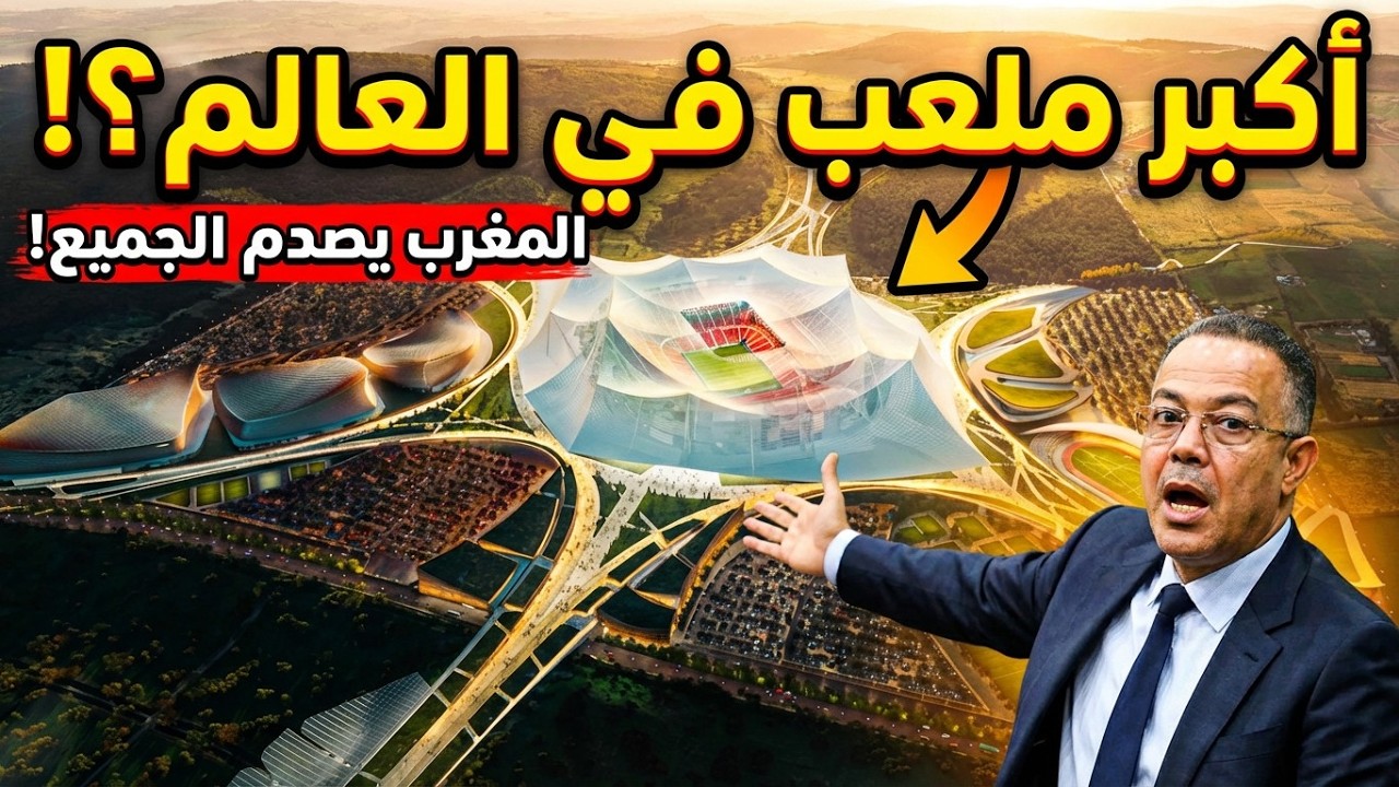ملعب الحسن الثاني ببنسليمان.. القصة الكاملة لأضخم مشروع رياضي في التاريخ!