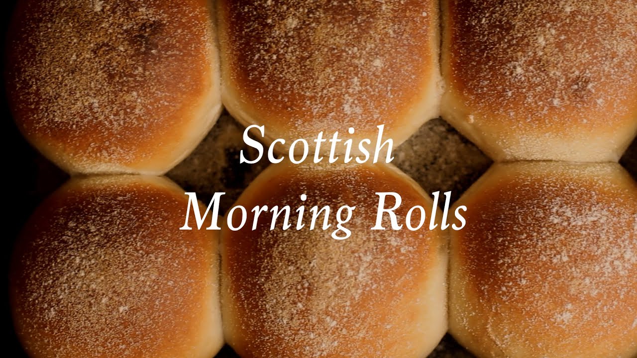 Scottish morning rolls recipe - how to make traditional British baps and buns