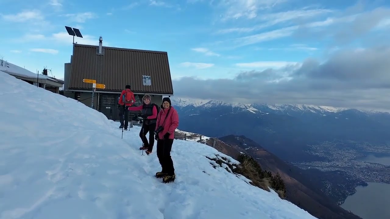 Capanna al Legn, un balcone sul Lago Maggiore