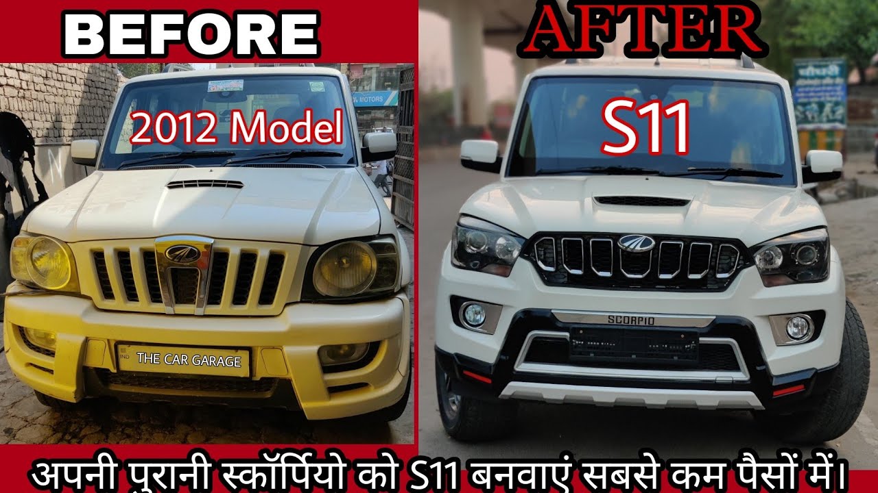 Scorpio old model convert to new model S11 | Scorpio modified | Scorpio old to new model modified