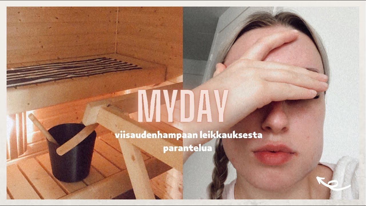 Sunnuntai myday | viisaudenhampaan leikkauksesta toipuminen, pikavisiitti varkauteen, vapaapäivä