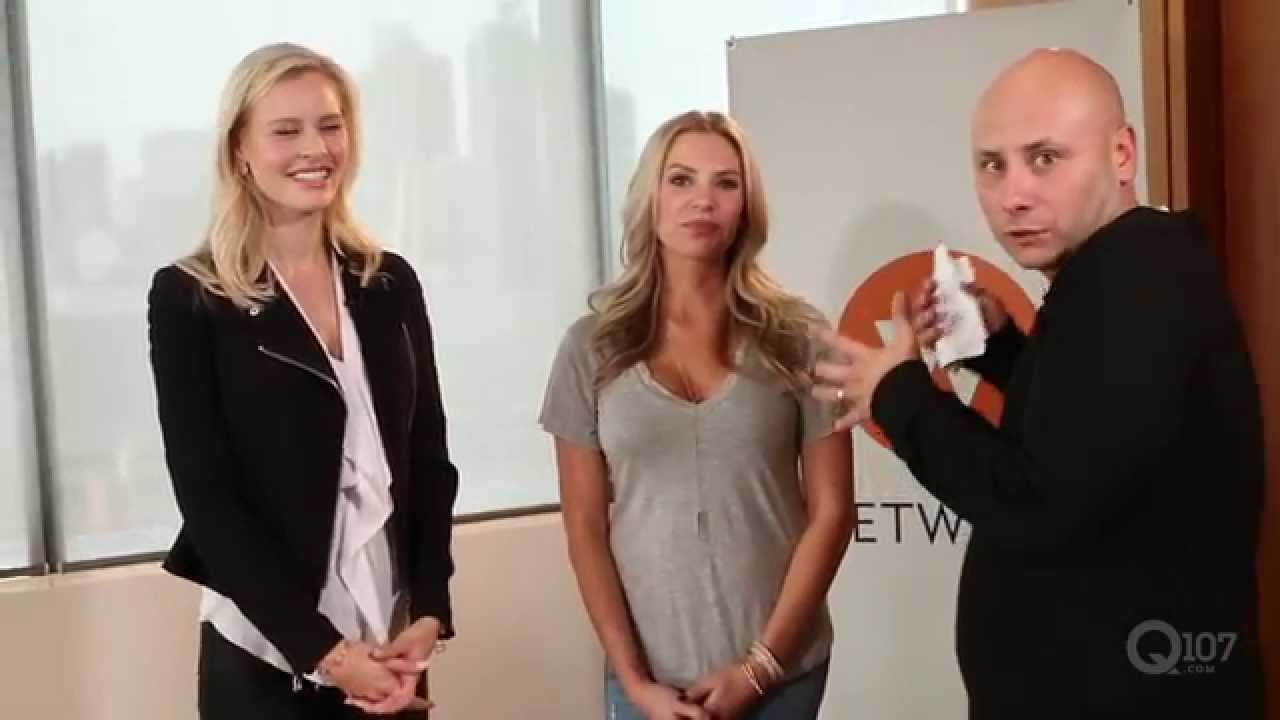Angela Price and Martine Forget of Hockey Wives