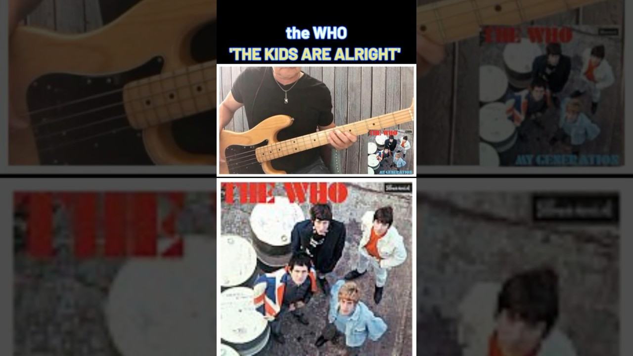 THE KIDS ARE ALRIGHT - THE WHO | FRANKS BASS COVERS 