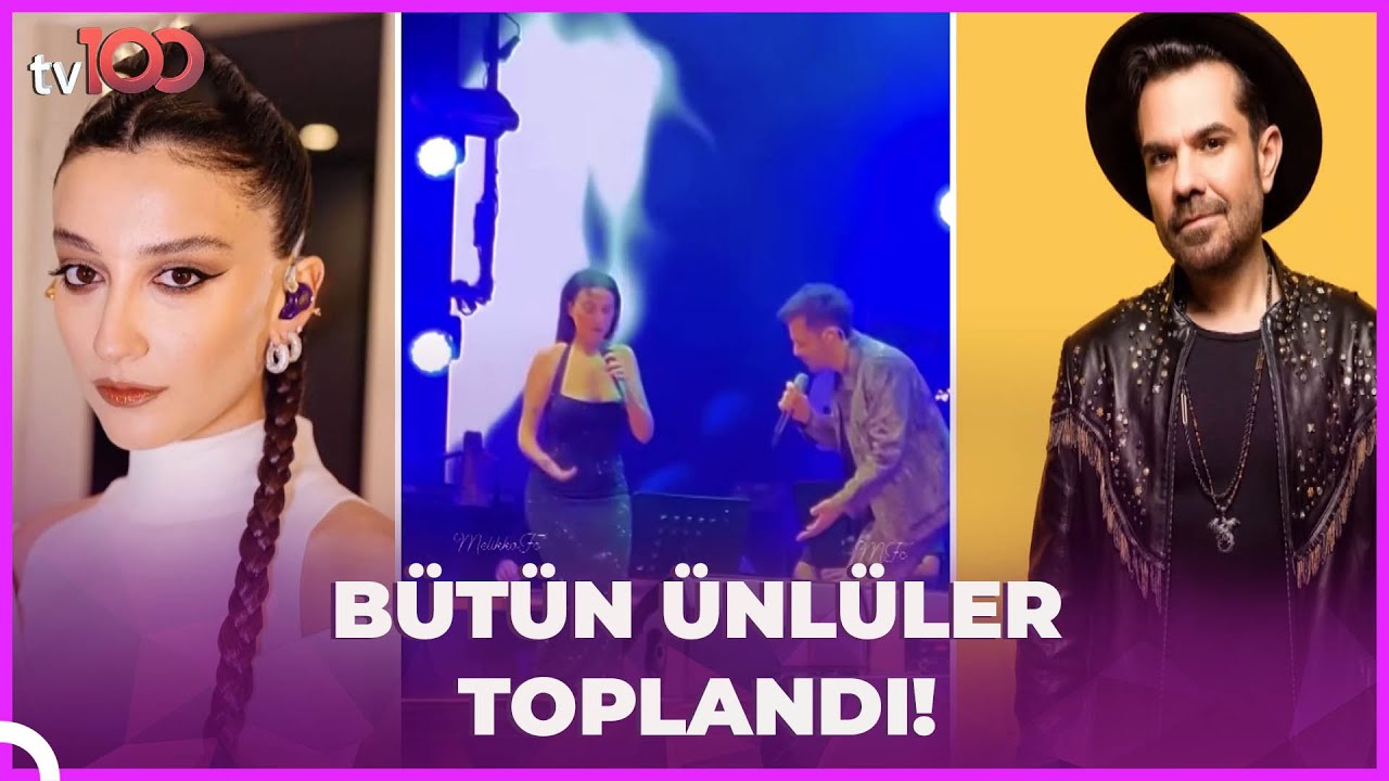 Kenan Doğulu - Melike Şahin Konserine Ünlü Akını