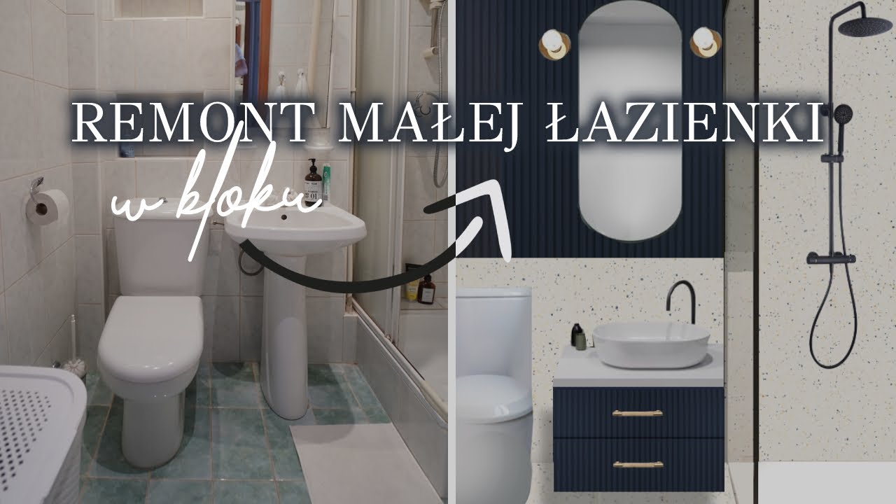 Remont MAŁEJ łazienki w bloku / zmagania remontowe cz.1