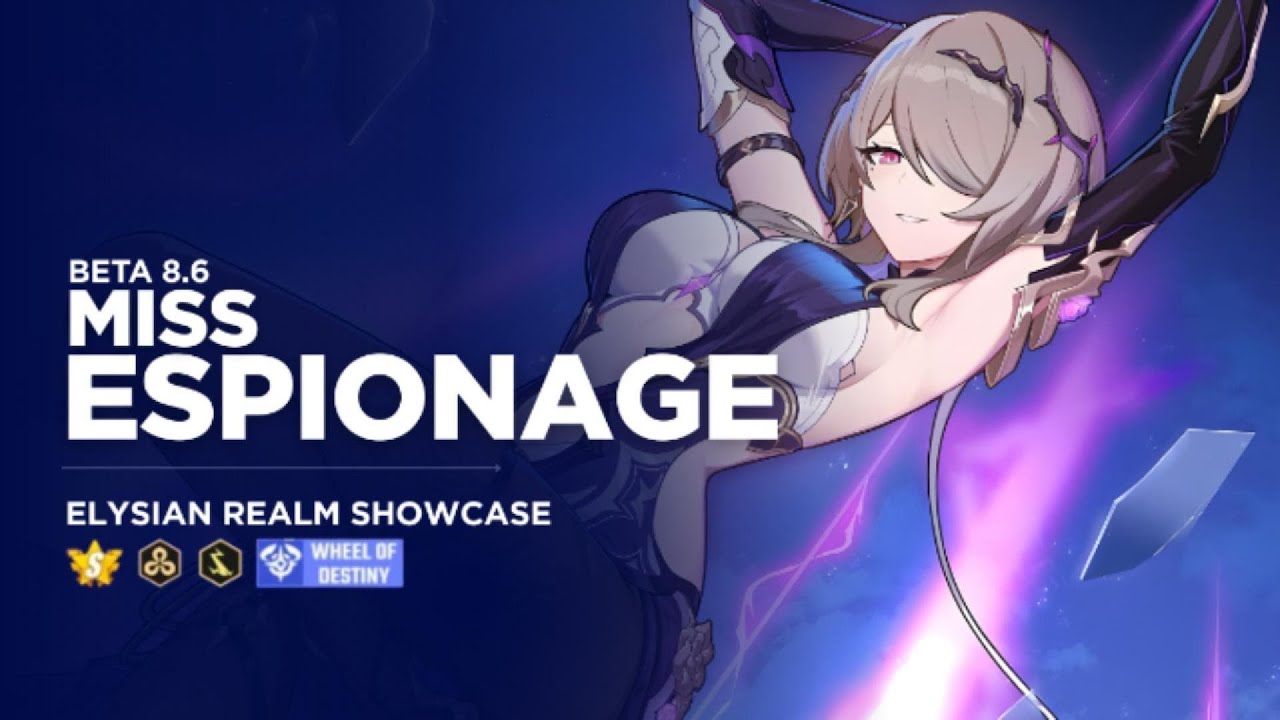 [BETA 8.6] Rita Miss Espionage Elysian Realm Showcase | Honkai Impact 3 Indonesia
