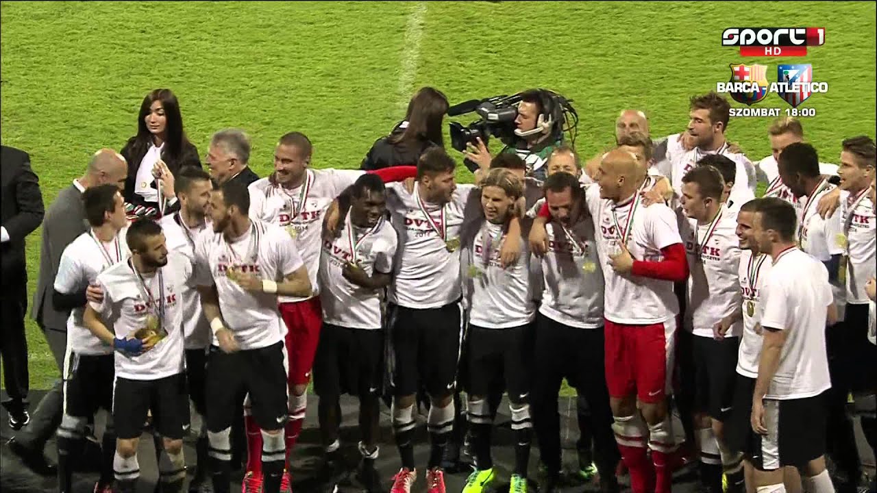 Sport1 - DVTK-VIDEOTON Ligakupa Döntő 2014 05.13