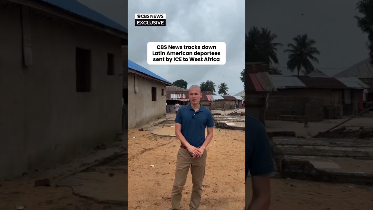 U.S. Deports Migrants to African Country They've Never Called Home 😳 #ICE #Liberia #Shorts