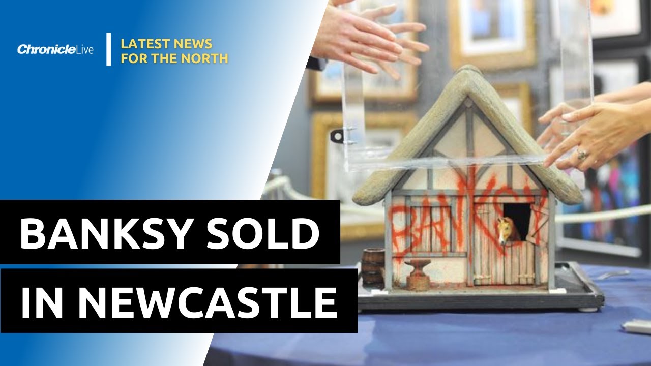 Banksy original 'The Merrivale Stable' auctioned in Newcastle